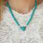 Country Sweetheart - Blue necklace