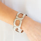 In OVAL Your Head - Silver bracelet