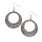Adobe Dusk - Orange earring