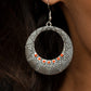 Adobe Dusk - Orange earring