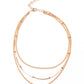 Subtly Stunning - Gold necklace