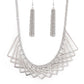 Metro Mirage - Silver Necklace