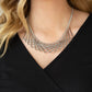 Metro Mirage - Silver Necklace