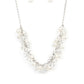 Pardon My FRINGE - White necklace