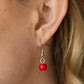 A Heart Of Stone - Red necklace
