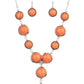 Terrestrial Trailblazer - Orange Necklace
