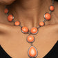 Terrestrial Trailblazer - Orange Necklace