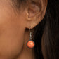 Terrestrial Trailblazer - Orange Necklace