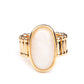 Mystical Mantra - Gold ring -fashion fix