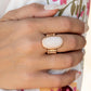 Mystical Mantra - Gold ring -fashion fix