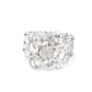 Bubbling Bravado - White ring