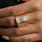 Crystal Corsets - Gold ring