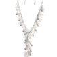 Dripping With DIVA-ttitude - White necklace
