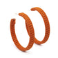 Suede Parade - Orange earrings