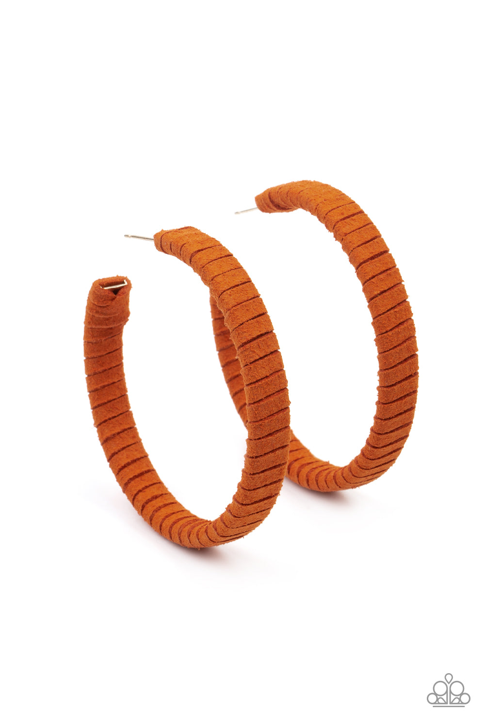 Suede Parade - Orange earrings
