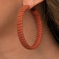 Suede Parade - Orange earrings