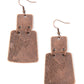 Tagging Along - Pendientes de cobre