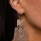 Tagging Along - Pendientes de cobre