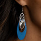 Ambitious Allure - Blue earrings