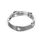 Rustic Redux - Silver bracelet