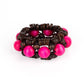 Tropical Temptations - Pink bracelet
