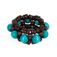 Tropical Temptations - Blue bracelet