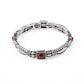 Get This GLOW On The Road - Red Bracelet