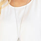 Glamorously Glaring - Pink necklace