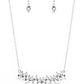 Icy Intensity - White necklace