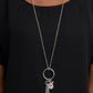 Unlock Your Sparkle - Pink necklace