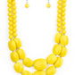 Resort Ready - Yellow necklace