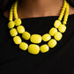 Resort Ready - Yellow necklace