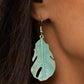 Heads QUILL Roll - Blue earrings
