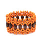 Bali Beach Retreat - Orange bracelet