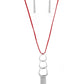 Industrial Conquest - Red necklace