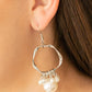 Delectably Diva - White earrings