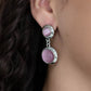Subtle Smolder - Pendientes rosas