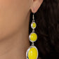 Retro Reality - Yellow earrings