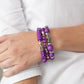 Perfectly Prismatic - Purple bracelet