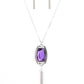 Talismán atemporal - Collar morado