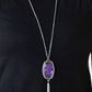 Talismán atemporal - Collar morado