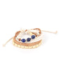Natural-Born Navigator - Blue bracelet