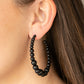 Glamour Graduate - Black earrings