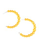 In The Clear - Orange earrings