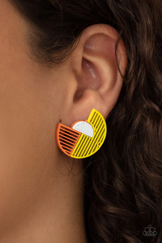 It’s Just an Expression - Yellow earrings