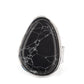 Marble Mecca - Black ring