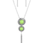 Abstract Artistry - Green necklace