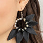 Flower Child Fever - Black earrings