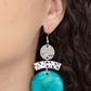 Diva Of My Domain - Blue earrings