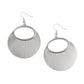 Fan Girl Glam - Silver earrings